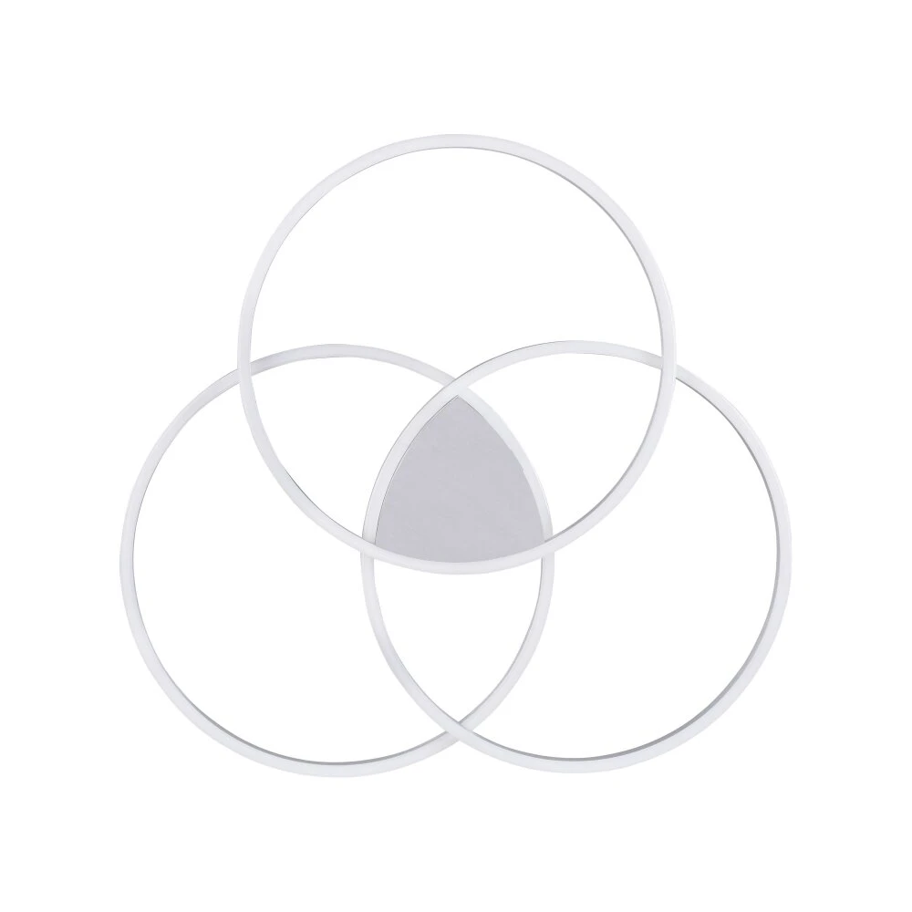 Paul Neuhaus Q-KATE Deckenleuchte LED Silber, 3-flammig, Fernbedienung 7 Paul Neuhaus Q-KATE Deckenleuchte LED Silber, 3-flammig, Fernbedienung – Bild 5