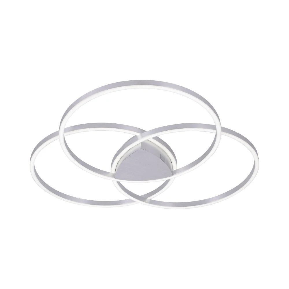 Paul Neuhaus Q-KATE Deckenleuchte LED Silber, 3-flammig, Fernbedienung 8 Paul Neuhaus Q-KATE Deckenleuchte LED Silber, 3-flammig, Fernbedienung – Bild 6