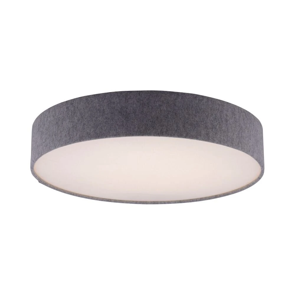 Paul Neuhaus Q-KIARA Deckenleuchte LED Grau, 1-flammig, Fernbedienung 4 Paul Neuhaus Q-KIARA Deckenleuchte LED Grau, 1-flammig, Fernbedienung – Bild 2