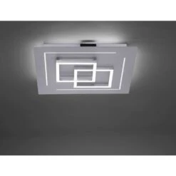 Paul Neuhaus Q-LINEA Deckenleuchte LED Aluminium, 1-flammig, Fernbedienung, Farbwechsler -Lampe Verkäufe paul neuhaus q linea deckenleuchte 8180 95 3