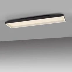 Paul Neuhaus Q-Magong Deckenleuchte LED Schwarz, 1-flammig, Fernbedienung -Lampe Verkäufe paul neuhaus q magong deckenleuchte 6317 18 11