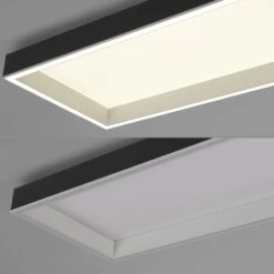 Paul Neuhaus Q-Magong Deckenleuchte LED Schwarz, 1-flammig, Fernbedienung -Lampe Verkäufe paul neuhaus q magong deckenleuchte 6317 18 13