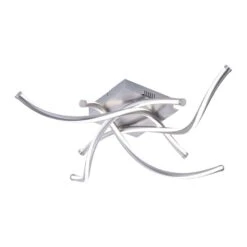 Paul Neuhaus Q-MALINA Deckenleuchte LED Nickel-Matt, 4-flammig, Fernbedienung -Lampe Verkäufe paul neuhaus q malina deckenleuchte 6539 55 6