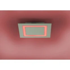 Paul Neuhaus Q-MIRAN Deckenleuchte LED Aluminium, 1-flammig, Fernbedienung, Farbwechsler -Lampe Verkäufe paul neuhaus q miran deckenleuchte 8160 95 1