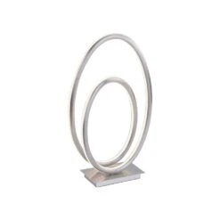 Paul Neuhaus Q-NEVIO Tischleuchte LED Nickel-Matt, 1-flammig, Fernbedienung -Lampe Verkäufe paul neuhaus q nevio tischleuchte 8283 55 5