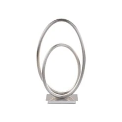 Paul Neuhaus Q-NEVIO Tischleuchte LED Nickel-Matt, 1-flammig, Fernbedienung -Lampe Verkäufe paul neuhaus q nevio tischleuchte 8283 55 6