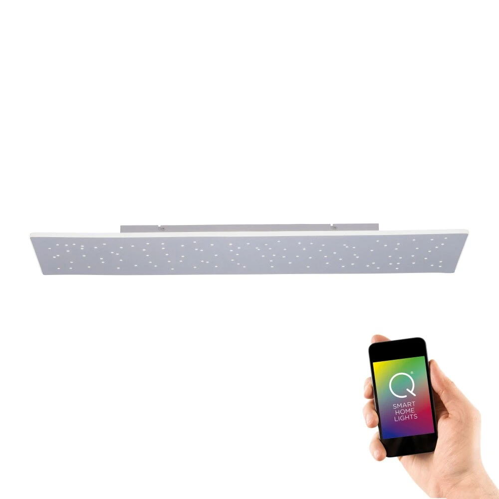 Paul Neuhaus Q-NIGHTSKY Deckenleuchte LED Aluminium, 1-flammig, Fernbedienung 3 Paul Neuhaus Q-NIGHTSKY Deckenleuchte LED Aluminium, 1-flammig, Fernbedienung