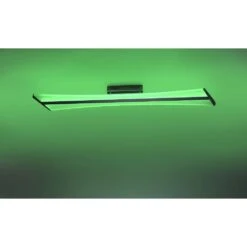 Paul Neuhaus Q-Riller Deckenleuchte LED Chrom, 2-flammig, Fernbedienung, Farbwechsler -Lampe Verkäufe paul neuhaus q riller deckenleuchte 6843 17 5