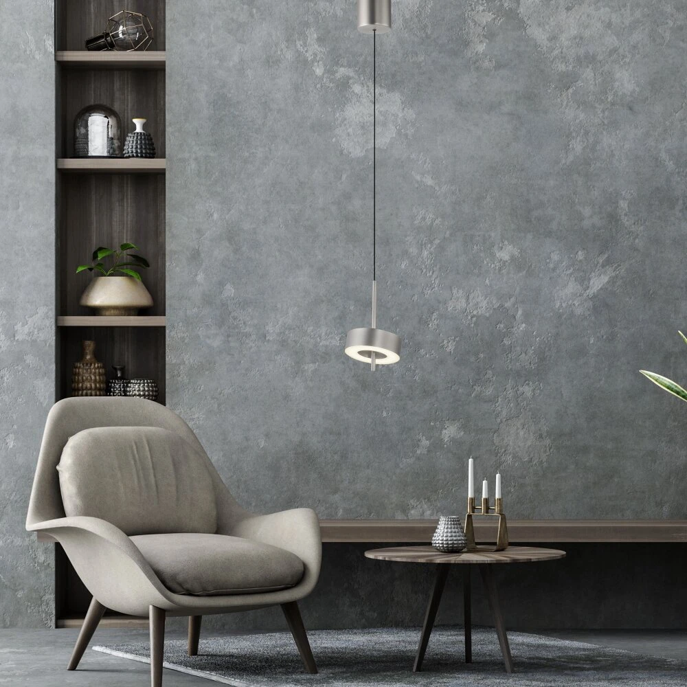 Paul Neuhaus Q-Rotate Pendelleuchte LED Silber, 1-flammig, Fernbedienung 4 Paul Neuhaus Q-Rotate Pendelleuchte LED Silber, 1-flammig, Fernbedienung – Bild 2