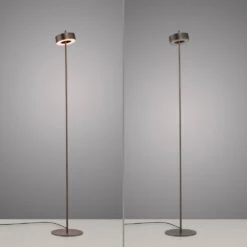 Paul Neuhaus Q-Rotate Stehleuchte LED Braun, 1-flammig, Fernbedienung -Lampe Verkäufe paul neuhaus q rotate stehleuchte 324 34 12