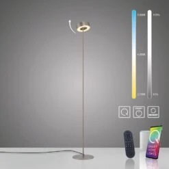 Paul Neuhaus Q-Rotate Stehleuchte LED Silber, 1-flammig 27 Paul Neuhaus Q-Rotate Stehleuchte LED Silber, 1-flammig -Lampe Verkäufe paul neuhaus q rotate stehleuchte 324 95 10