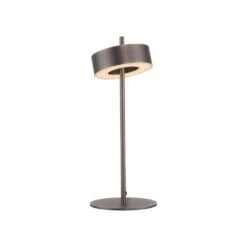 Paul Neuhaus Q-Rotate Tischleuchte LED Braun, 1-flammig, Fernbedienung -Lampe Verkäufe paul neuhaus q rotate tischleuchte 4324 34 6