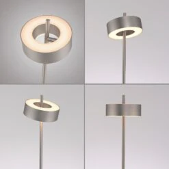 Paul Neuhaus Q-Rotate Tischleuchte LED Silber, 1-flammig -Lampe Verkäufe paul neuhaus q rotate tischleuchte 4324 95 13