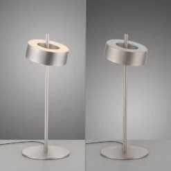 Paul Neuhaus Q-Rotate Tischleuchte LED Silber, 1-flammig -Lampe Verkäufe paul neuhaus q rotate tischleuchte 4324 95 14