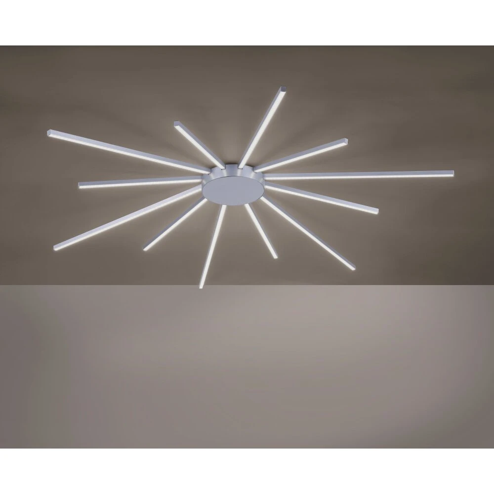 Paul Neuhaus Q-SUNSHINE Deckenleuchte LED Aluminium, 12-flammig, Fernbedienung 10 Paul Neuhaus Q-SUNSHINE Deckenleuchte LED Aluminium, 12-flammig, Fernbedienung – Bild 8