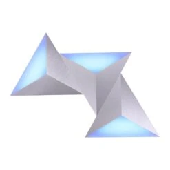 Paul Neuhaus Q-TETRA SATELLIT Wandleuchte LED Nickel-Matt, 1-flammig, Fernbedienung -Lampe Verkäufe paul neuhaus q tetra satellit wandleuchte 6832 95 12