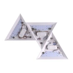 Paul Neuhaus Q-TETRA SATELLIT Wandleuchte LED Nickel-Matt, 1-flammig, Fernbedienung -Lampe Verkäufe paul neuhaus q tetra satellit wandleuchte 6832 95 13