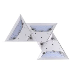 Paul Neuhaus Q-TETRA SATELLIT Wandleuchte LED Nickel-Matt, 1-flammig, Fernbedienung -Lampe Verkäufe paul neuhaus q tetra satellit wandleuchte 6832 95 14