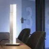 Paul Neuhaus Q-TOWER Tischleuchte LED Aluminium, 2-flammig, Fernbedienung -Lampe Verkäufe paul neuhaus q tower tischleuchte 4728 95 0
