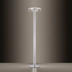 Paul Neuhaus Q-VITO Stehleuchte LED Stahl Gebürstet, 3-flammig, Fernbedienung -Lampe Verkäufe paul neuhaus q vito stehleuchte 618 55 8