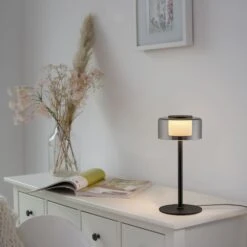 Paul Neuhaus Rika Tischleuchte LED Schwarz, 1-flammig 21 Paul Neuhaus Rika Tischleuchte LED Schwarz, 1-flammig -Lampe Verkäufe paul neuhaus rika tischleuchte 4110 18 2