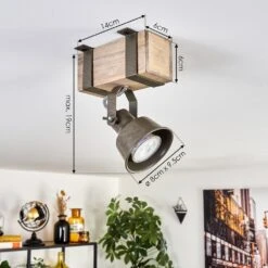 Pehefito Deckenleuchte Grau, Grün, Naturfarben, 1-flammig 17 Pehefito Deckenleuchte Grau, Grün, Naturfarben, 1-flammig -Lampe Verkäufe pehefito deckenleuchte h3703946 3