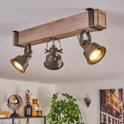 Pehefito Deckenleuchte Grau, Grün, Naturfarben, 3-flammig -Lampe Verkäufe pehefito deckenleuchte h3703960 12