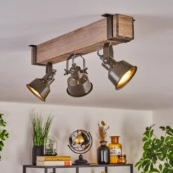 Pehefito Deckenleuchte Grau, Grün, Naturfarben, 3-flammig -Lampe Verkäufe pehefito deckenleuchte h3703960 6