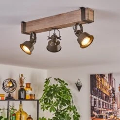 Pehefito Deckenleuchte Grau, Grün, Naturfarben, 3-flammig -Lampe Verkäufe pehefito deckenleuchte h3703960 8