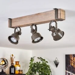 Pehefito Deckenleuchte Grau, Grün, Naturfarben, 3-flammig -Lampe Verkäufe pehefito deckenleuchte h3703960 9