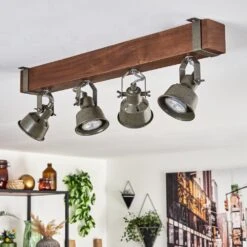 Pehefito Deckenleuchte Braun, Schwarz, 4-flammig -Lampe Verkäufe pehefito deckenleuchte h3704035 11