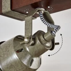 Pehefito Deckenleuchte Braun, Schwarz, 4-flammig -Lampe Verkäufe pehefito deckenleuchte h3704035 2