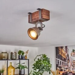 Pehefito Deckenleuchte Dunkelbraun, Grau, 1-flammig -Lampe Verkäufe pehefito deckenleuchte h3795828 10