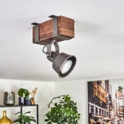 Pehefito Deckenleuchte Dunkelbraun, Grau, 1-flammig -Lampe Verkäufe pehefito deckenleuchte h3795828 9