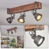 Pehefito Deckenleuchte Dunkelbraun, Grau, 3-flammig -Lampe Verkäufe pehefito deckenleuchte h3795842 0