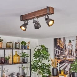 Pehefito Deckenleuchte Dunkelbraun, Grau, 3-flammig -Lampe Verkäufe pehefito deckenleuchte h3795842 6