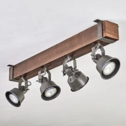Pehefito Deckenleuchte Dunkelbraun, Grau, 4-flammig -Lampe Verkäufe pehefito deckenleuchte h3795859 7