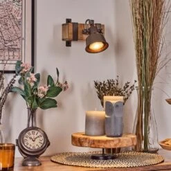 Pehefito Wandleuchte Grau, Naturfarben, 1-flammig 21 Pehefito Wandleuchte Grau, Naturfarben, 1-flammig -Lampe Verkäufe pehefito wandleuchte h3849286 6