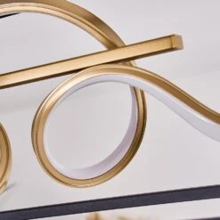 Pericos Deckenleuchte LED Gold, Schwarz, 4-flammig -Lampe Verkäufe pericos deckenleuchte h3375464 5