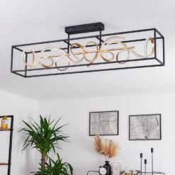 Pericos Deckenleuchte LED Gold, Schwarz, 4-flammig -Lampe Verkäufe pericos deckenleuchte h3375464 9