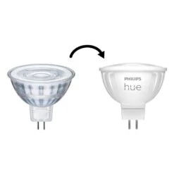 Philips Hue 2er Set LED GU5.3 6,3 Watt 2000-6500 Kelvin 400 Lumen -Lampe Verkäufe philips hue 2er set led gu5 3 6 3 watt 2000 6500 kelvin 400 lumen 8719514491588 6