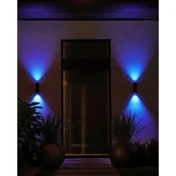 Philips Hue Ambiance White & Color Appear Außenwandleuchte LED Schwarz, 2-flammig, Farbwechsler 19 Philips Hue Ambiance White & Color Appear Außenwandleuchte LED Schwarz, 2-flammig, Farbwechsler -Lampe Verkäufe philips hue ambiance white color appear aussenwandleuchte 8718696174371 7