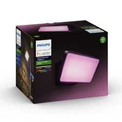 Philips Hue Ambiance White & Color Discover Flutlicht LED Schwarz, 1-flammig, Farbwechsler -Lampe Verkäufe philips hue ambiance white color discover flutlicht 8718696170533 12