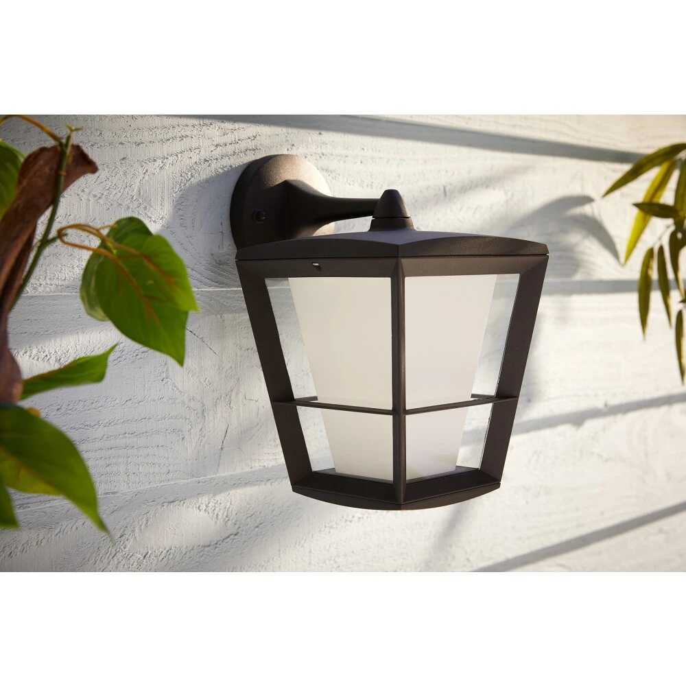 Philips Hue Ambiance White & Color Econic Wandleuchte LED Schwarz, 1-flammig, Farbwechsler 15 Philips Hue Ambiance White & Color Econic Wandleuchte LED Schwarz, 1-flammig, Farbwechsler – Bild 13