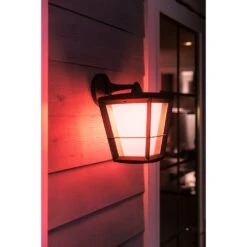 Philips Hue Ambiance White & Color Econic Wandleuchte LED Schwarz, 1-flammig, Farbwechsler 20 Philips Hue Ambiance White & Color Econic Wandleuchte LED Schwarz, 1-flammig, Farbwechsler -Lampe Verkäufe philips hue ambiance white color econic wandleuchte 8718696170588 3