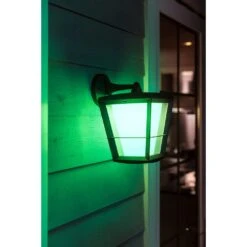 Philips Hue Ambiance White & Color Econic Wandleuchte LED Schwarz, 1-flammig, Farbwechsler 22 Philips Hue Ambiance White & Color Econic Wandleuchte LED Schwarz, 1-flammig, Farbwechsler -Lampe Verkäufe philips hue ambiance white color econic wandleuchte 8718696170588 5