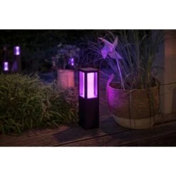 Philips Hue Ambiance White & Color Impress Sockelleuchte LED Schwarz, 1-flammig, Farbwechsler -Lampe Verkäufe philips hue ambiance white color impress sockelleuchte 8718696170502 1