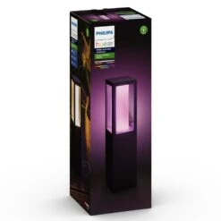 Philips Hue Ambiance White & Color Impress Sockelleuchte LED Schwarz, 1-flammig, Farbwechsler -Lampe Verkäufe philips hue ambiance white color impress sockelleuchte 8718696170502 10