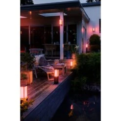 Philips Hue Ambiance White & Color Impress Sockelleuchte LED Schwarz, 1-flammig, Farbwechsler -Lampe Verkäufe philips hue ambiance white color impress sockelleuchte 8718696170502 8