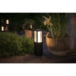 Philips Hue Ambiance White & Color Impress Sockelleuchte, Erweiterungs-Set LED Schwarz, 1-flammig, Farbwechsler -Lampe Verkäufe philips hue ambiance white color impress sockelleuchte erweiterungs set 8718696170526 5